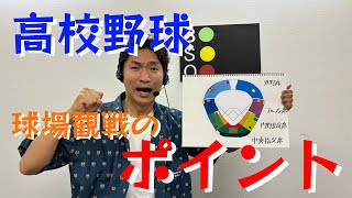 【高校野球】甲子園で野球を見よう！フリーアナウンサーが教えます！