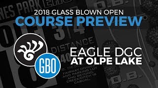 2018 GBO Course Preview: Eagle DGC at Olpe Lake