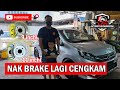 PERODUA AXIA BARU KELUAR KILANG TERUS NAK UP BRAKE DEPAN😍😎