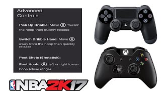 NBA 2K17 Controls 🎮 ⋆#NBA2K17⋆