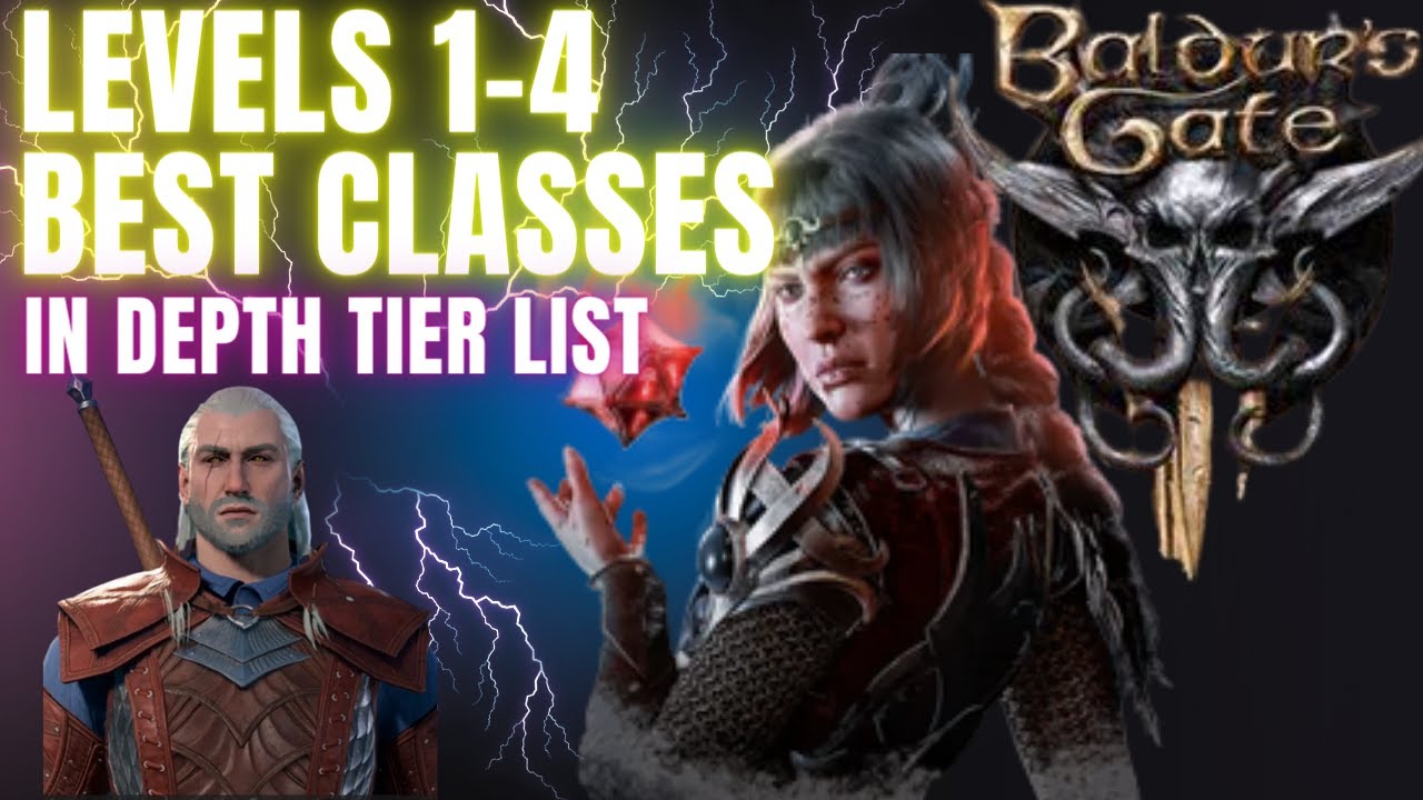 Baldur's Gate 3 | Early Game Class Tier List | Best Classes ...