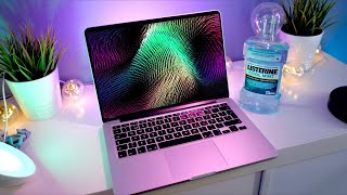 Macbook Staingate Issue Fixed with Listerine?