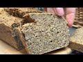 healthy lentil bread for a hearty breakfast no wheat no eggs