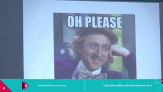 DevTalks Bucharest 2016 - Sergey Morenets - Code optimization and effectiveness in Java