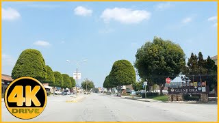 Driving Tour of Hustoric Rte 66 (Azusa to Glendora)[4K]