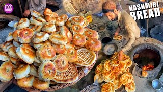 Kashmiri Bread Making In Traditional Bakery | Kashmir Street Food Srinagar