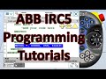 ABB IRC5 Programming Tutorial Series - Turning Output Signals Off or 