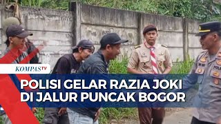 Marak Pungutan Liar, Polisi Razia Joki di Jalur Alternatif Puncak Bogor