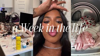 a weekly vlog! 🌸 Snow in GA! Super slow \u0026 chill week. *Much needed* vent sesh, laundry, \u0026 MUA tings