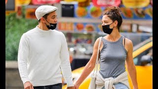 Katie Holmes and Emilio Vitolo Jr enjoy a public make out session In Central Park