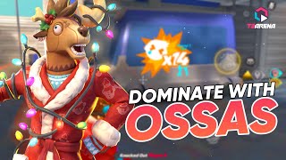 Full Domination With OSSAS - T3 Arena Rank Gameplay ✨