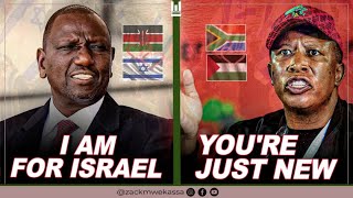 JILIUS MALEMA OF SOUTH AFRICA  DESTROYS WILLIAM RUTO OF KENYA