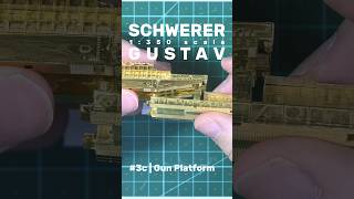 Schwerer Gustav: Part 3c - Gun Platform #scalemodel #ww2 #artillery #railway