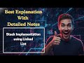 [266] Stack Implementation using Linked List (Data Structures & Algorithms)