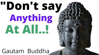 Don't say anything! Top 10 Buddha Quotes On Silence With Explanation - Quotation & Motivation Zone