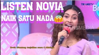 NAIK SATU NADA, LISTEN - NOVIA BACHMID (BEYONCE. LIVE BROWNIS TRANS TV)