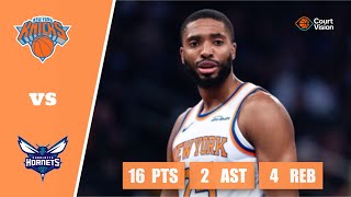 Mikal Bridges - 16 Points, 2 Assists, 4 Rebounds vs Hornets - 2025-26 Regular Season