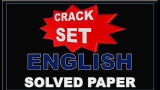 SET ENGLISH