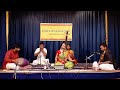 vidushi j. b. keerthana concert for rukmini arts and music trust.