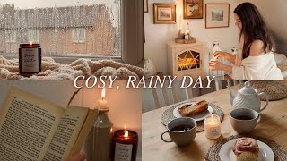 Spend cozy, rainy day with me 🌧️ Unboxing, try on, Night routine, slow living  English countryVlog