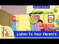 Tales Of Wisdom | Episode 1 | Listen To Your Parents | Pop Up Book