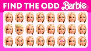 Find the ODD One Out - Barbie Edition 👱‍♀️❤️👱‍♂️ Barbie Movie 2023 Quiz