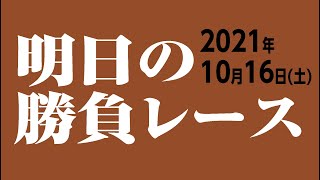 馬券に絡む軸を見極めて勝つ競馬  2021年10月16日