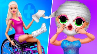 11 Barbie and LOL Surprise Hospital DIYs