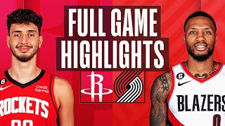 ROCKETS at TRAIL BLAZERS | FULL GAME HIGHLIGHTS | February 26, 2023