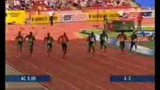 Asafa Powell World Record angles
