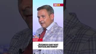 "Österreich darf nicht Deutschland werden" #shorts