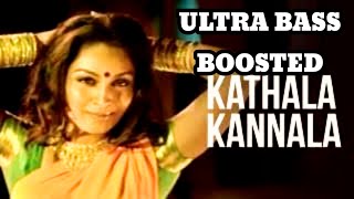 Kathala kannala Tamil item song ultra bass boosted 🎧Anjathe movie| Item song💥|Plz subscribe 💓