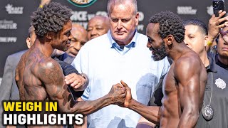 WEIGH-IN HIGHLIGHTS | Errol Spence Jr vs. Terence Crawford • ShowTime Boxing