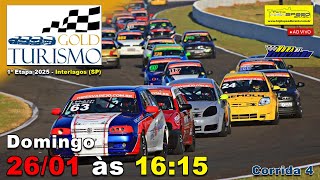 🔴 GOLD TURISMO | Corrida 4 | 1ª Etapa 2025 | Interlagos (SP) | AO VIVO