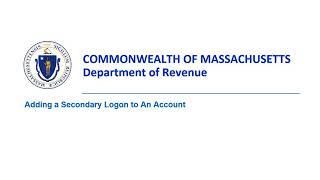 Adding A Secondary Logon To An Account