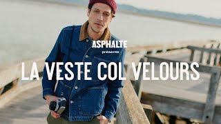 La Veste Col Velours - ASPHALTE