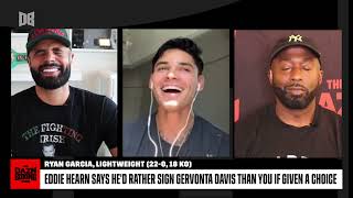 'He Could Even Knock Me Out With One Punch.' Ryan Garcia on Tank Davis