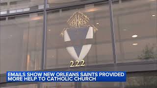 Emails show New Orleans Saints provided more help to Catholic Church