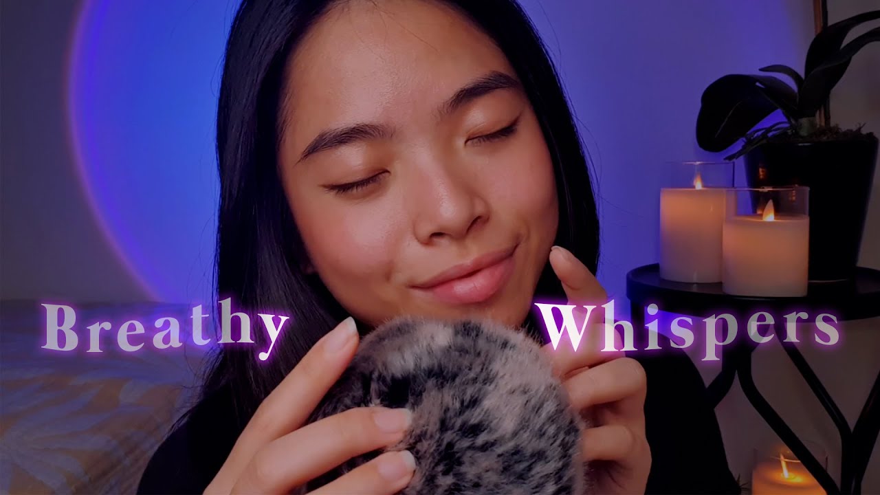Asmr Breathy Whispers Fluffy Mic Touching рџњ пёџ Relaxing Trigger Words