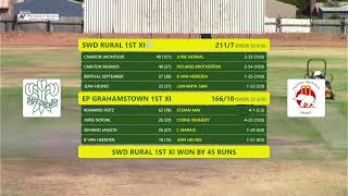 CSA Rural Week - Coastal | EP Grahamstown vs SWD