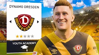 YOUTH ACADEMY PART ONE!! DYNAMO DRESDEN CAREER MODE