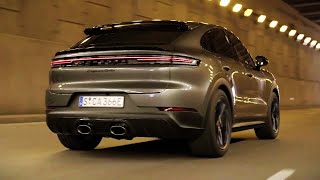 New Porsche Cayenne Turbo E Hybrid Coupe with GT Package 2024 The Most Powerful Cayenne