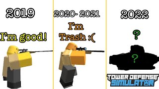 Evolution Of The Sniper Tower In A Nutshell.. (2019 - 2022)