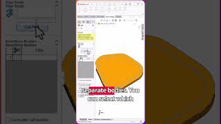Master the Split Command in #solidworks for Multi-Body Parts #cad #tutorial #cadeducation