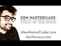AM Coder - Javascript DOM Masterclass Part 1 - What is the DOM/Setup