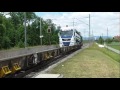 farbiger bahnverkehr rund um kiesen