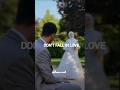 Don't fall in love 💗 || Wedding Nasheed #shorts