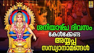 🔴 (LIVE) ശനിയാഴ്‌ച ദിവസം കേൾക്കേണ്ട അയ്യപ്പസന്ധ്യാനാമങ്ങൾ | Ayyappa Devotional Songs #ayyappa #live