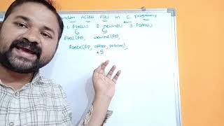 ftell() || fseek() || rewind() || Random Access Files In C programming || File Handling In C