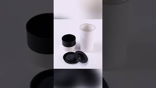 Black Pulp Molded Paper Lid,Tube Lid